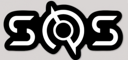 SoS White Logo Sticker